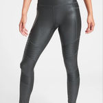 Athleta Inclination Shimmer Moto Tight Size S Photo 0
