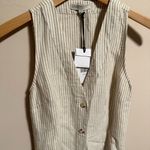 ONIA NWT  Air Linen Button Down Maxi Dress- Size XS Photo 7