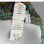 Trina Turk  Size 6 Multicolor Geometric Print Twist Front Bikini‎ Top Swimwear Photo 6