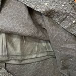 NWT Joh. Willis Black Textured A line Midi Skirt Pearl & Rhinestones Sz L 💚🎀 Size L Photo 10