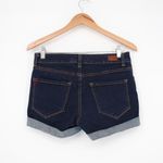 BDG  Shortie Womens 27 Blue Denim Cotton Stretch Low Rise Roll Hem Outdoor Wear Photo 4