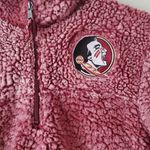 Boxercraft Red Florida State Sherpa Fleece Pullover Size XS Photo 1