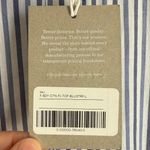 Everlane NWT  Woven PJ Top Blue Stripe Button Down Shirt Cotton Sz L Photo 6