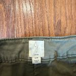 Joie  green utility seam front tie waist tapered pant small Photo 5