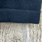 H&M Medium Black Light Weight Crewneck 3/4 Sleeves Knit Sweater Photo 5