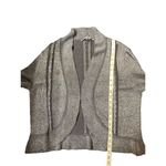 Peter Nygard  Silver Sparkle Metallic Open Cardigan Size XL Photo 7