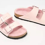 Birkenstock  Shearling Two-Strap Sandal Photo 0