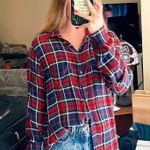 American Eagle Outfitters Boyfriend Flannel Photo 0
