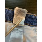 H&M Regular Waist Jean Shorts Womens 10 Medium Wash Denim Festival DIY Cut Off Photo 8