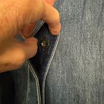 Vintage Learsi long denim duster or trench coat Blue Size undefined Photo 3