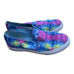 Unisa  Gladis Azul Tie Dye Rainbow Slip On Shoes Size 9 Women's Casual Sneakers Photo 3
