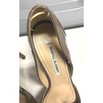 Manolo Blahnik  Women Open Toe 4 Inch Heels Size EU 38 1/2  US  8 1/2 Photo 7