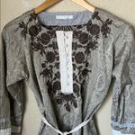 Johnny Was 3j workshop vintage  embroidered blouse Photo 2