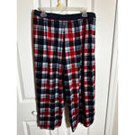 Nautica  Plaid Pajama Set XL Red Blue Photo 4