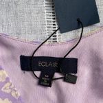 Eclair NWT lavender sleeveless top with smocked waist. Size M Photo 3