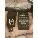 Love Tease Y2K 2000s Black Floral Velvet Burnout Empire Waist Bubble Hem Hoco Dress Sz 3 Photo 4