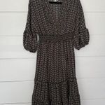 Max Studio Women’s Large Tiered Longsleeve Cottagecore Prairie Dress Photo 0