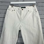 Ralph Lauren Lauren Jeans Co White Straight Leg Y2K Jeans Size 6 Low Rise Preppy Photo 5