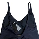 Relleciga New Black  One Piece Thong Swimsuit Large Photo 6