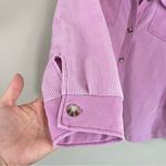 Altar'd State Altar’d State Lexi Ribbed Oversized Button Down Shacket Size Small Photo 5