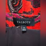 Talbots  Paisley Velvet Skirt Photo 2