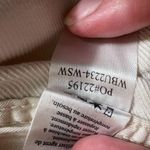 Faherty Shorts Organic Cotton Modal Linen Blend Cream Pull On Casual Womens XL White Photo 4