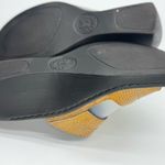 Mephisto Mustard Leather Sandals Women’s Size 37 full Conford & Summer style Yellow Photo 8