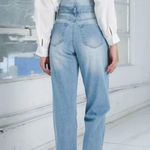 NWT Insane Gene Mom Fit Overalls Size Medium Blue Photo 1