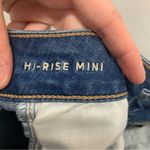 American Eagle  Distressed Hi Rise Mini Super Stretch Skirt Size 00 Photo 3