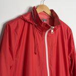 Talbots NWOT T By Tech Water Resistant Jacket Orange Size XL Lined Photo 5