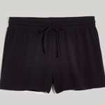 Madewell • MWL Breeze Drawstring Shorts lounge pj pajama knit True Black Photo 3