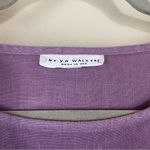 Bryn Walker Light Linen Artist Shirt Side Buttons Lagenlook Top Size Small Photo 4