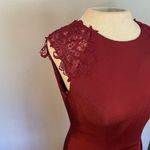 KLEINFELD Formal Dress Sz 6 Gown Bridesmaid Prom Holiday Burgundy Red Party EUC Photo 2