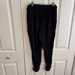 Old Navy black tapered leg pants size large Photo 2
