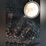 love on a hanger  Top Womens Small Black Sheer Lace Tank Sleeveless Boho … Photo 4