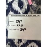 Lilly Pulitzer Duval Linen Short Sleeve Shirt Little Fish Ikat Navy White Small Photo 8