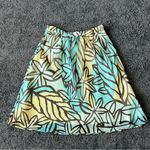 Adrienne Vittadini leaf floral chiffon skirt Photo 0