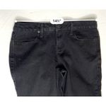 No Boundaries ‎ Juniors Stretch Mid Rise Skinny Black Jeans 13 Goth Punk Casual Photo 2