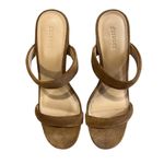 Soludos Ines Suede Open Toe Block Heel Sandals Walnut Brown Size 8.5 Photo 9
