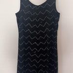 JKARA New York Beaded Sequin dress size 14 black and Silver Photo 3