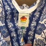 Farm Rio NWT  Off-White Shell Garden Organic Cotton Romper Photo 6
