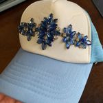 Bling Trucker Hat Blue Photo 0