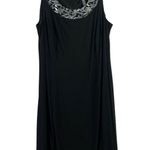 R & M Richards Women's Black & White Casual Dress & Cardigan Photo 2