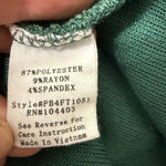 Perch by Blu Pepper Green Waffle Knit Long Sleeve Top Women’s Plus 1X Photo 7