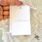 Zimmermann 🆕  Heathers Pintuck Frill Mini Dress in Floating Bouquet Sz 2 US Photo 7