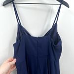 Lulus All About Love Navy Blue Maxi Dress Size Large Photo 6