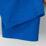 ECHT High Rise Seamless Range V3 Crop Leggings (Blue Horizon) - Large Photo 6