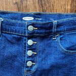 Old Navy  boyfriend shorts size 8 raw hem button fly Photo 1