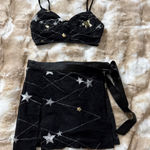 SheIn Cute and sexy top and tie up skirt Photo 0