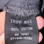Tripp NYC  Gray Double-Breasted Cotton Jacket - Military Style Pea Coat L Photo 4